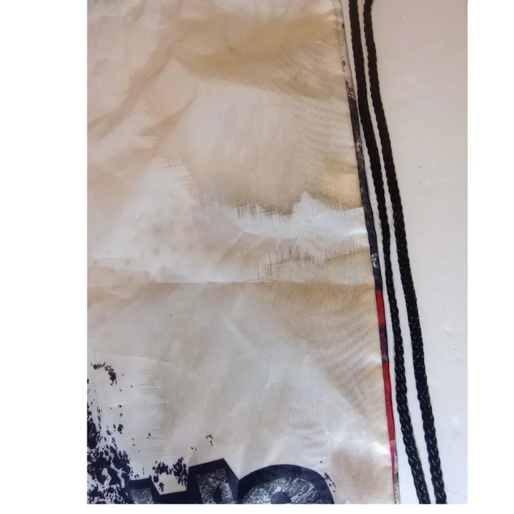 BKE Buckle Graffiti Design Drawstring Bag - Picture 8 of 10